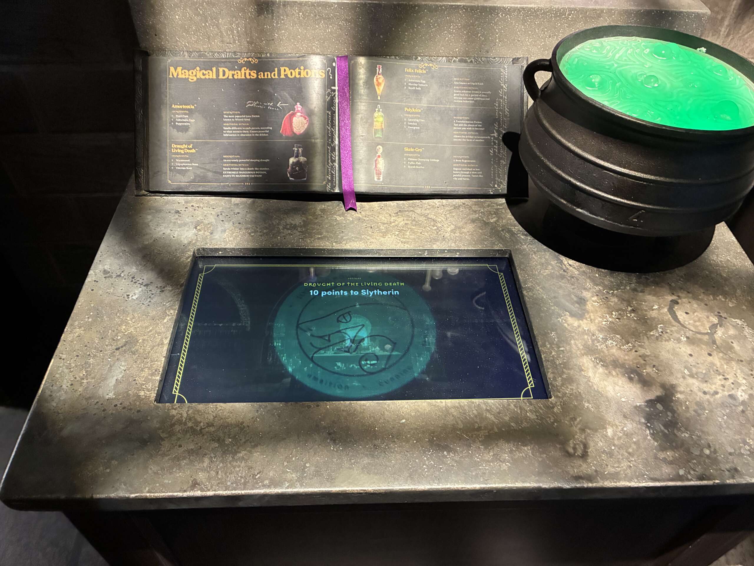 A potion class mini game