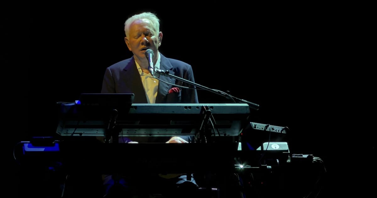 Joe Jackson at keyboard