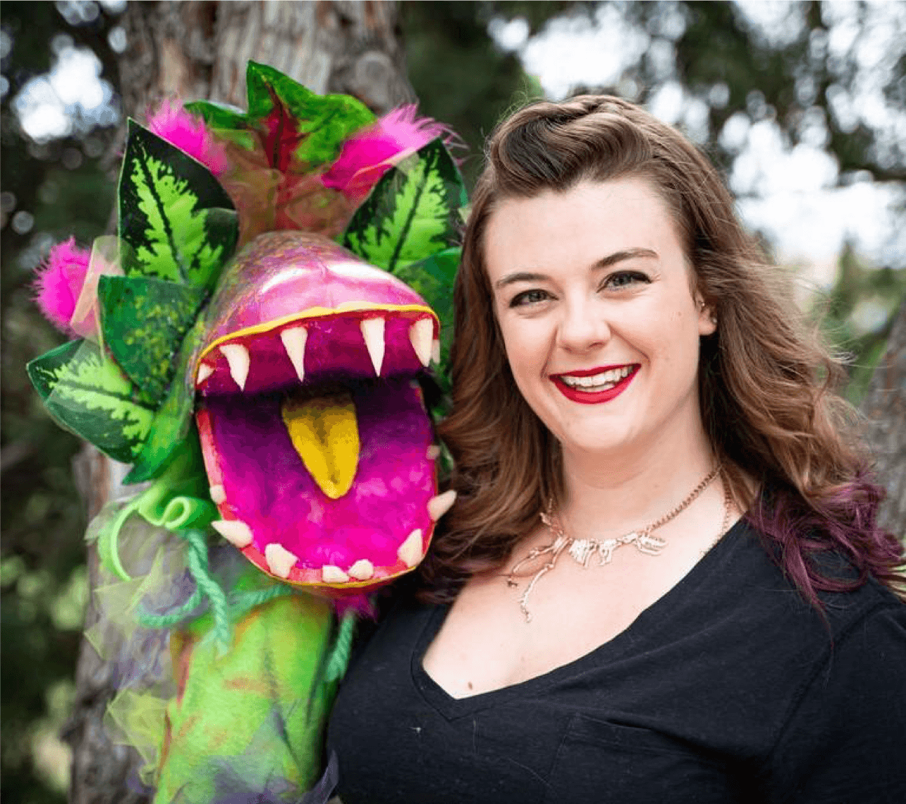 Puppets, drinks and a plenty of weird: The Rocky Mountain Puppet Slam returns to Denver Fringe 2 Katy Williams with puppet