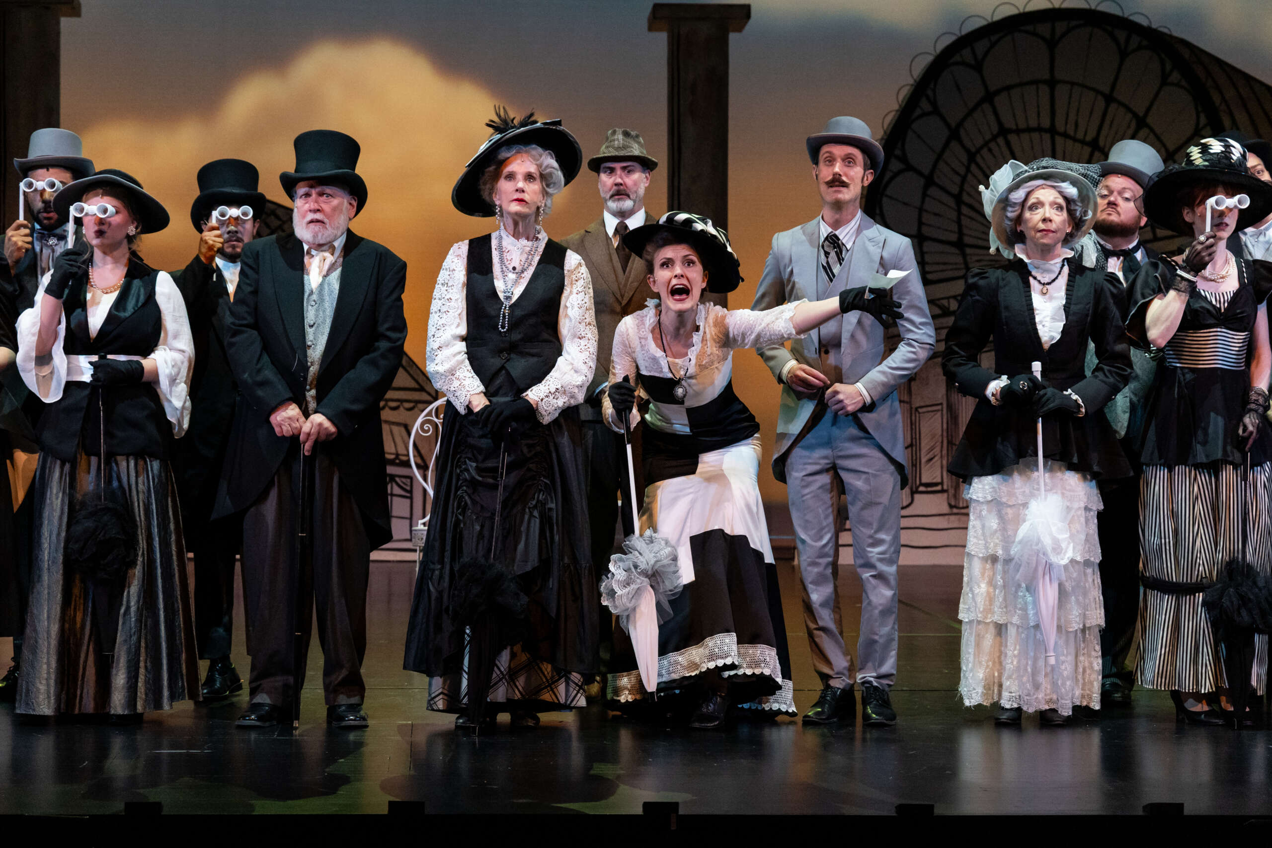 Performance Now's 'My Fair Lady' is a Golden Age throwback 2 Women screams while fancy people stand nearby
