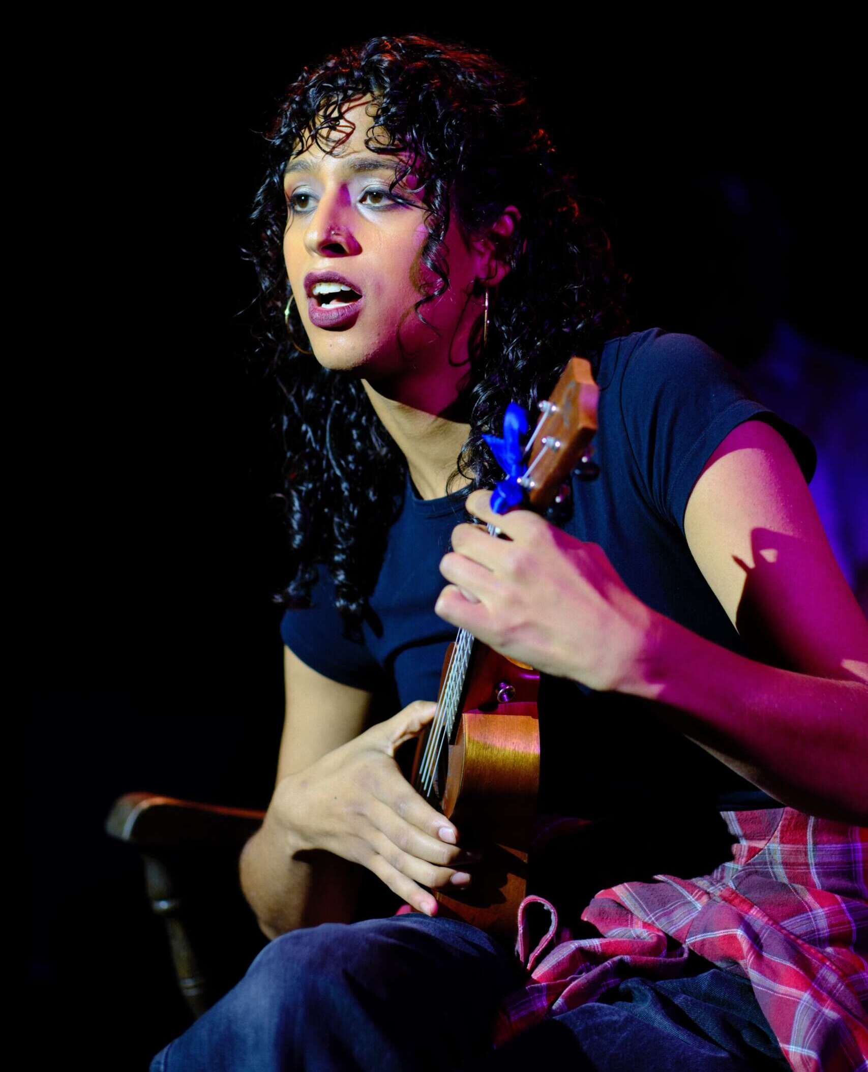 Impact’s ‘Stupid Fucking Bird’ feels everything at once 4 A woman plays the ukulele