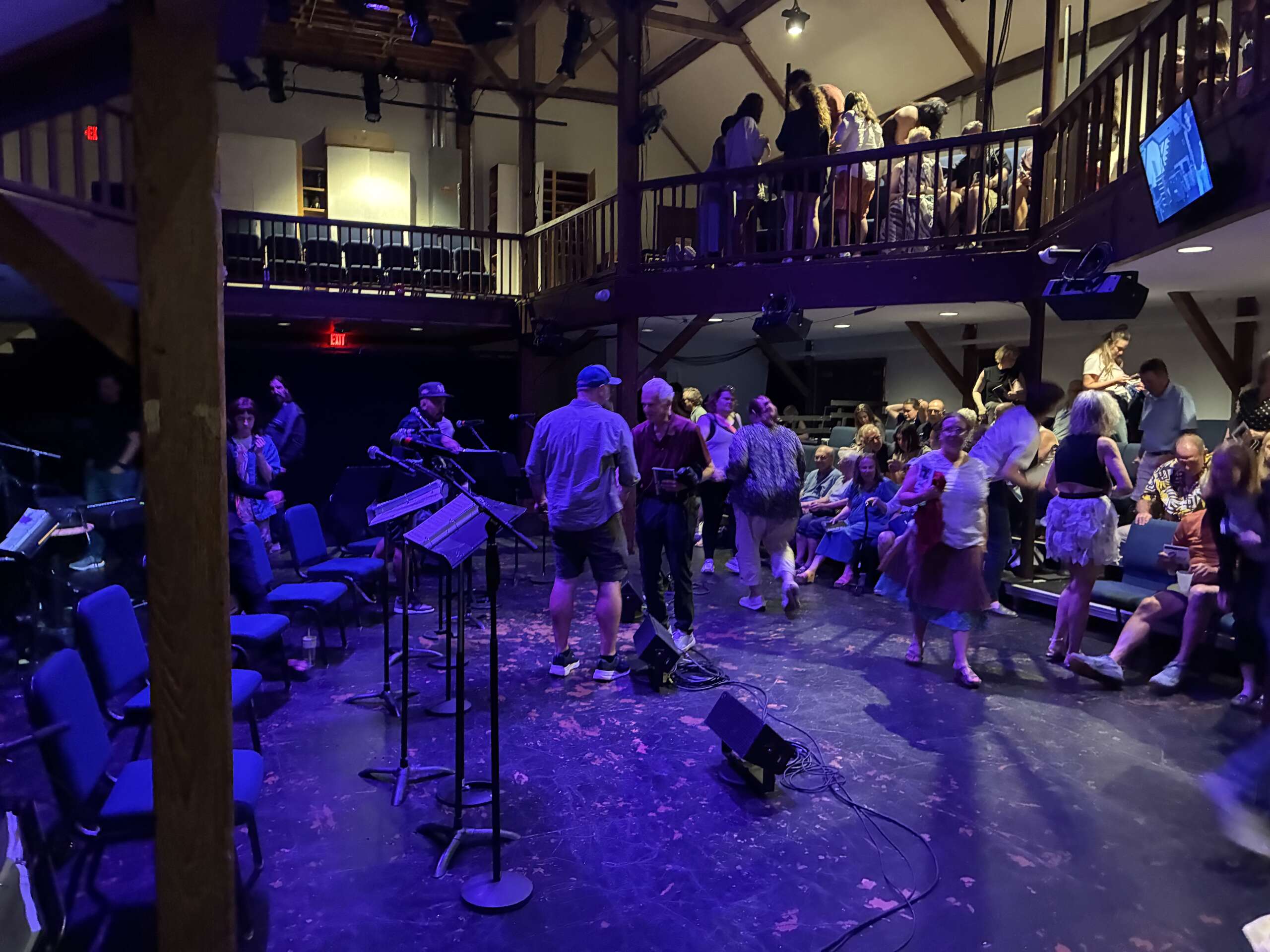 What I learned at the National Critics Institute 6 A theatre clearing out after a show