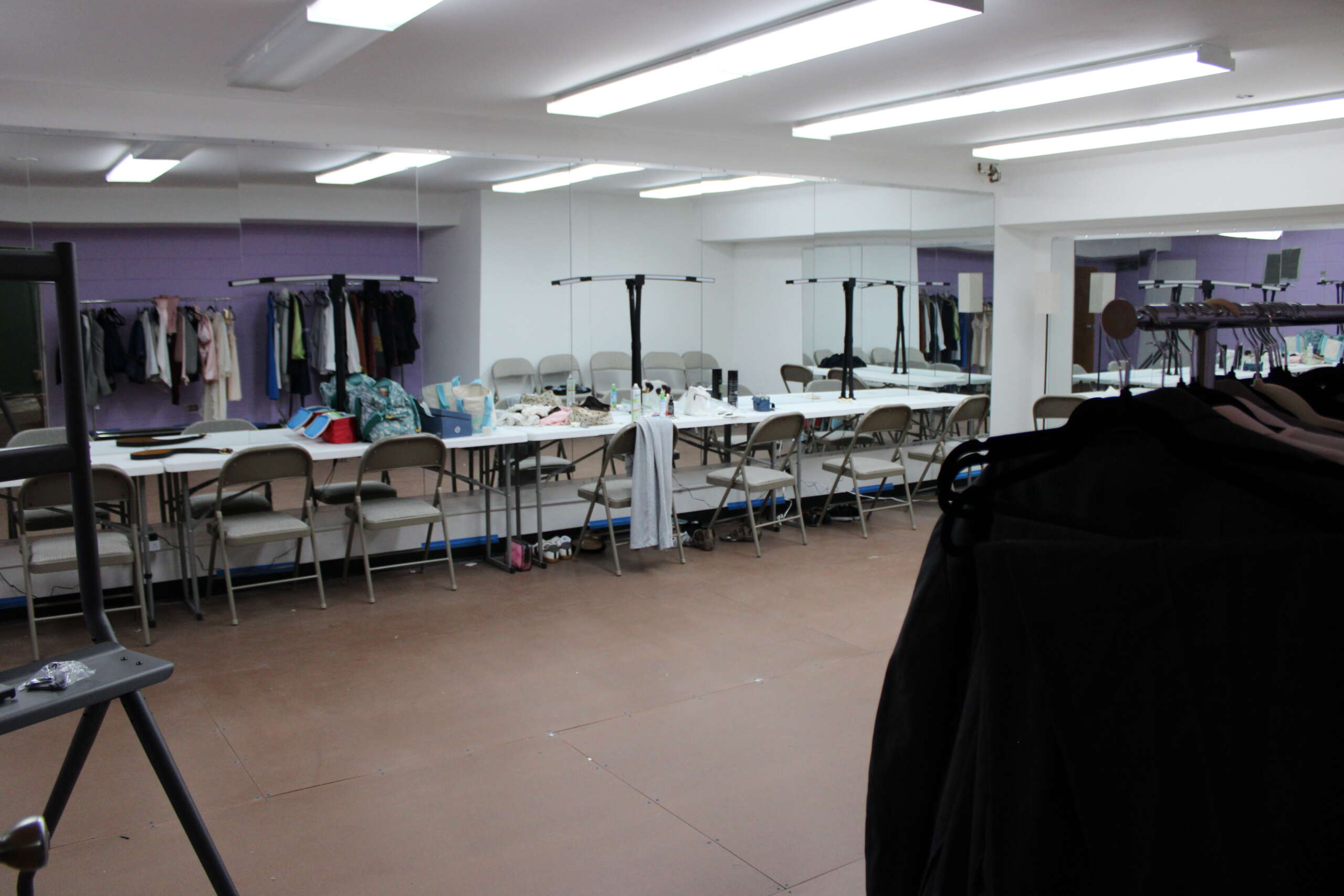 Dressing rooms
