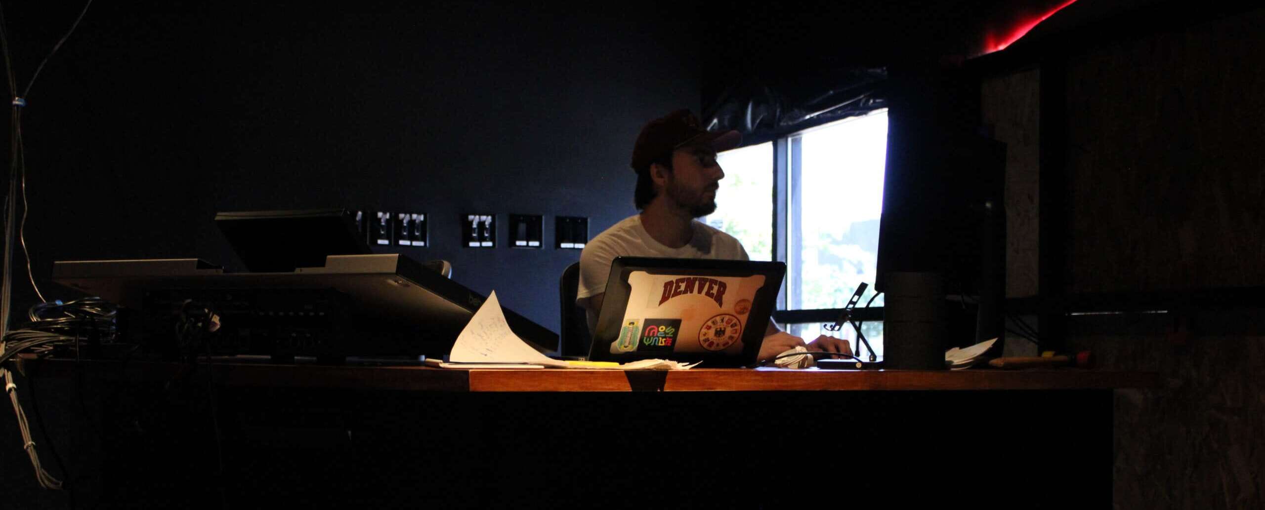 Storyteller Theater opens an affordable home for Aurora arts 6 Man works in a tech booth