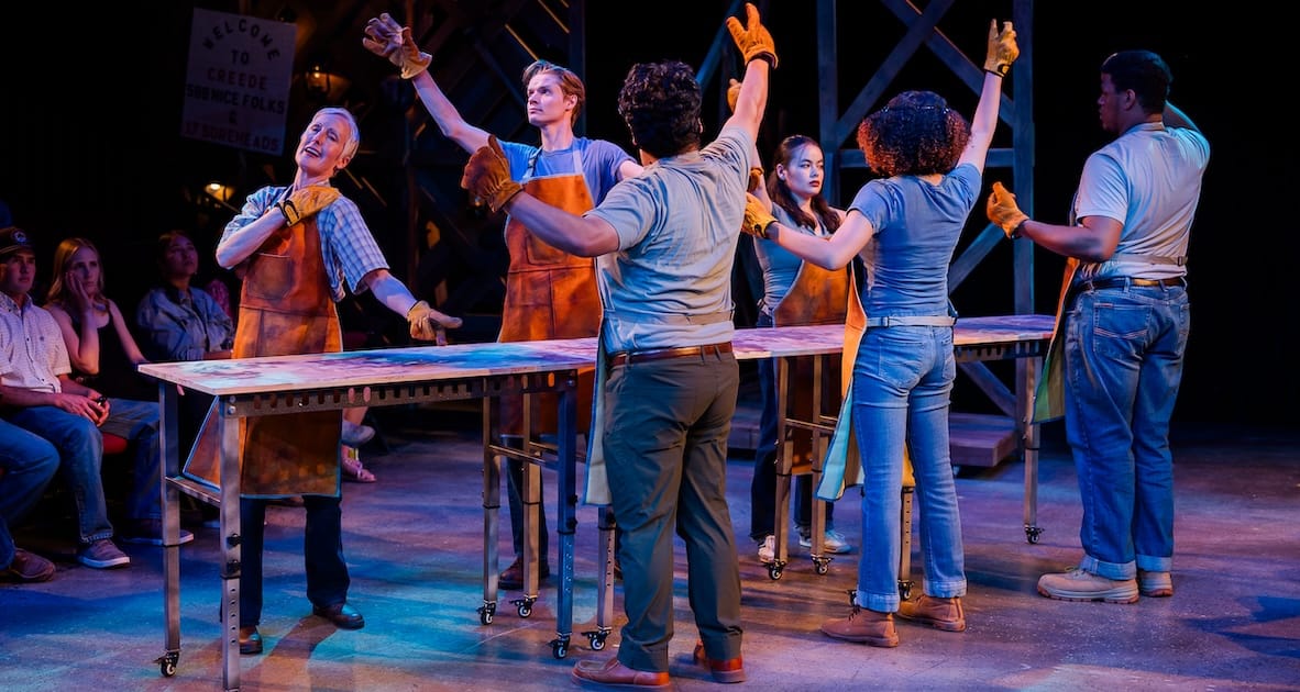 Creede Rep’s ‘Working: A Musical’ finds its strength close to home 1 People pretend to be workers on the assembly line