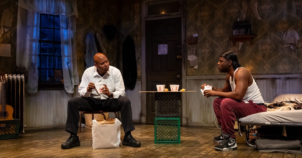 actors onstage in a play