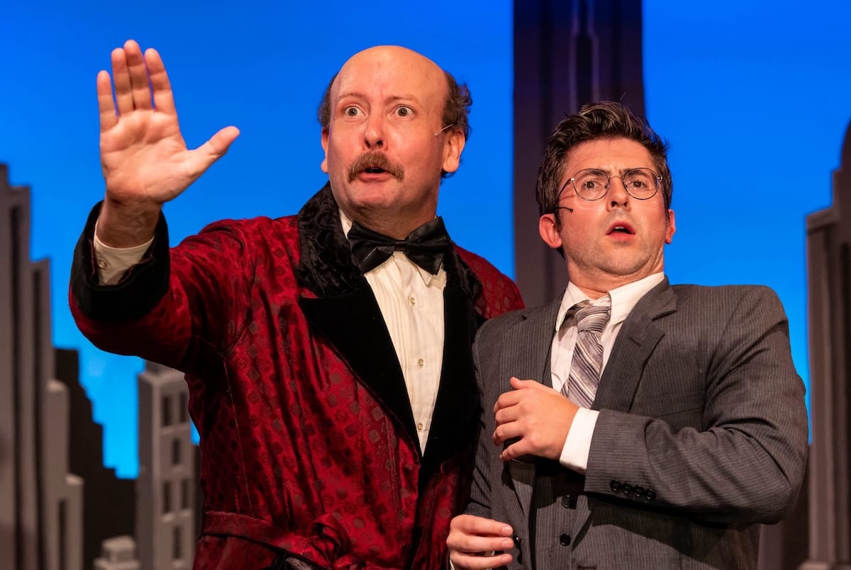 Two men perform together in The Producers