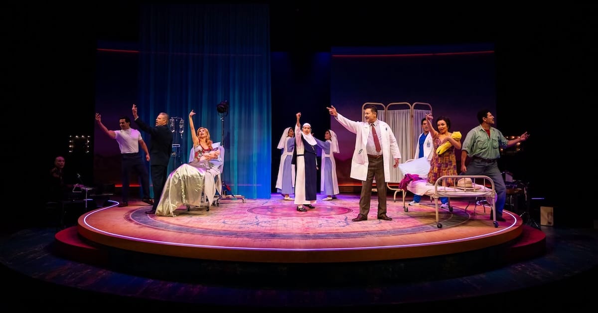 DCPA’s ‘Destiny of Desire’ speaks fluent telenovela 2 A group of people sing together in Destiny of Desire at the DCPA