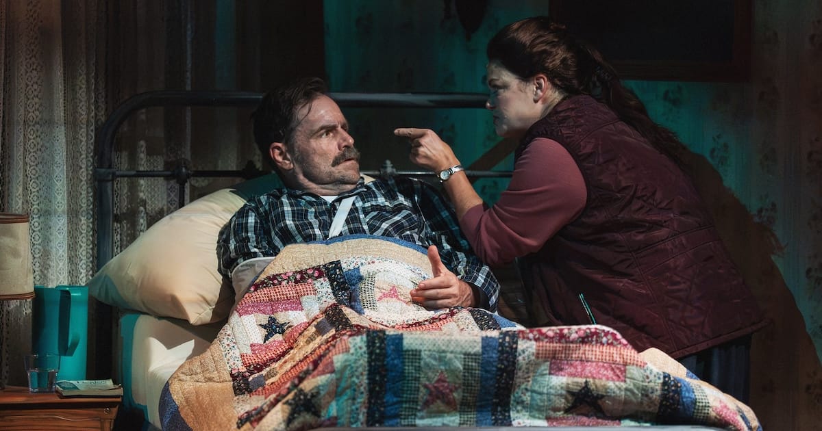actors onstage in a play