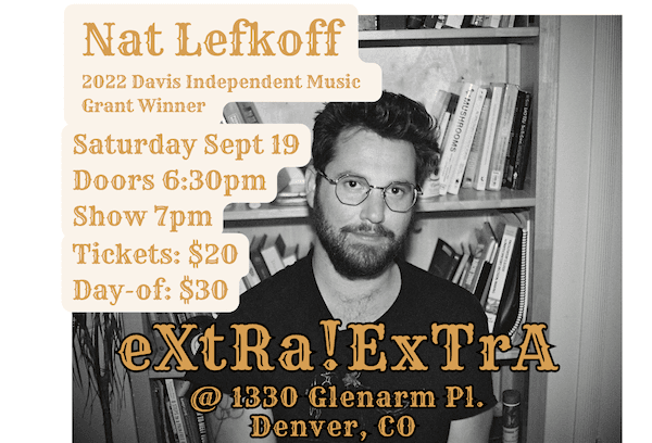 Nat LEfkoff for DeverEvents