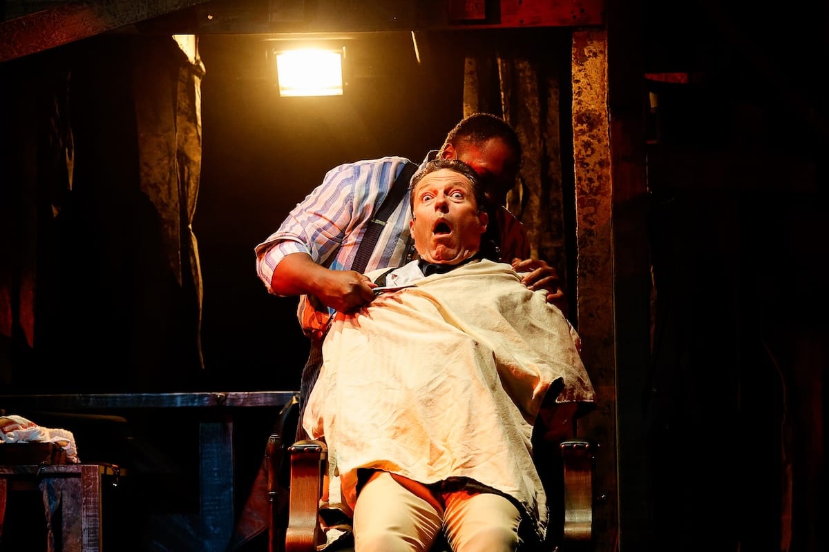 Theatreworks serves up a killer 'Sweeney Todd' 2 actors onstage in a musical