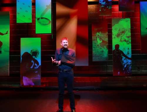 Josh Blanchard makes a triumphant return in Theatre SilCo’s ‘The Catastrophist’