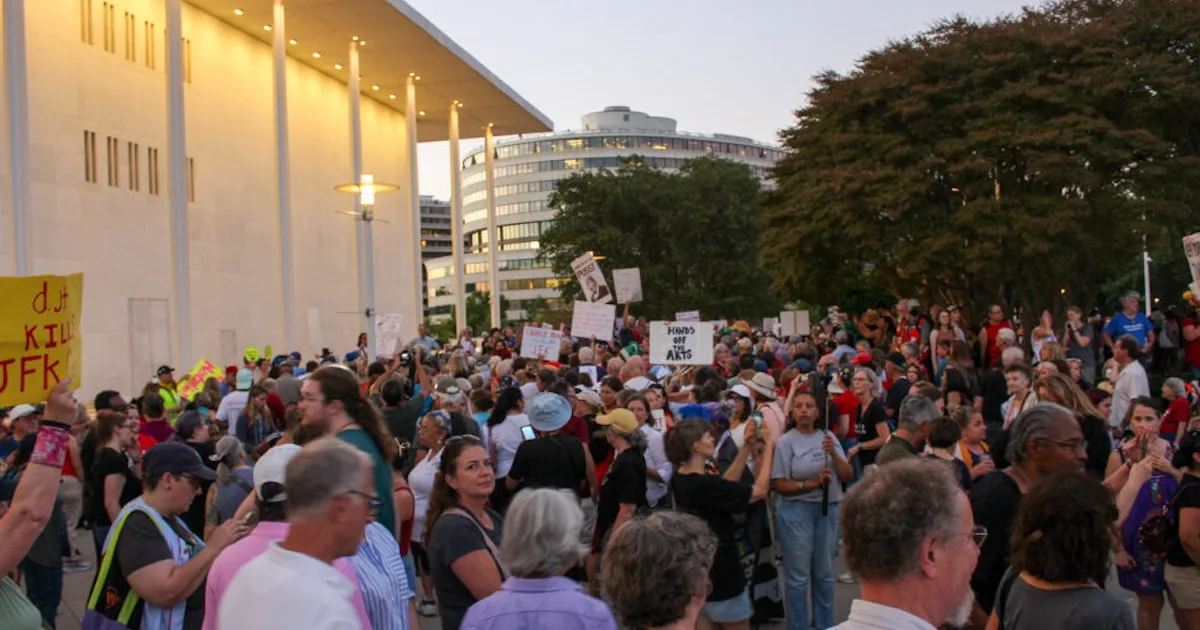 Inside the Kennedy Center shit show: A conversation with DC Theater Arts' Nicole Hertvik 16 kennedy center protest