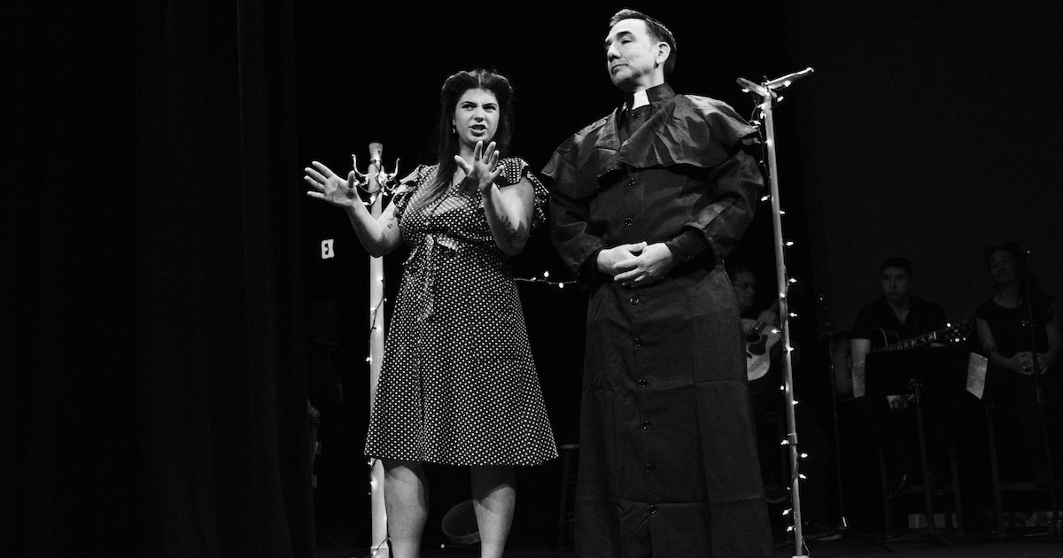 A memorable journey to 'Chavez Ravine' with Su Teatro 1 actors onstage in a play