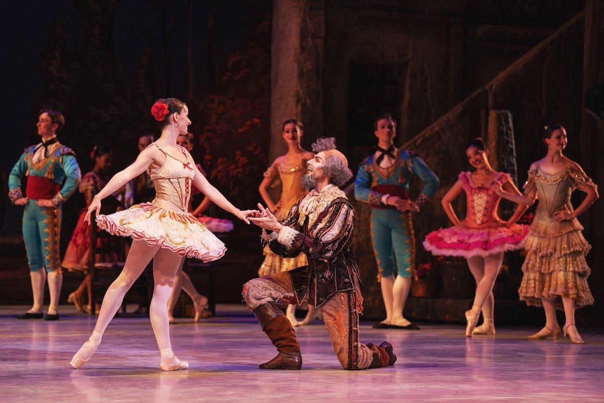 Colorado Ballet’s ‘Don Quixote’ bridges expert comedic timing with stunning choreography 3 ballet performers in Don Quixote