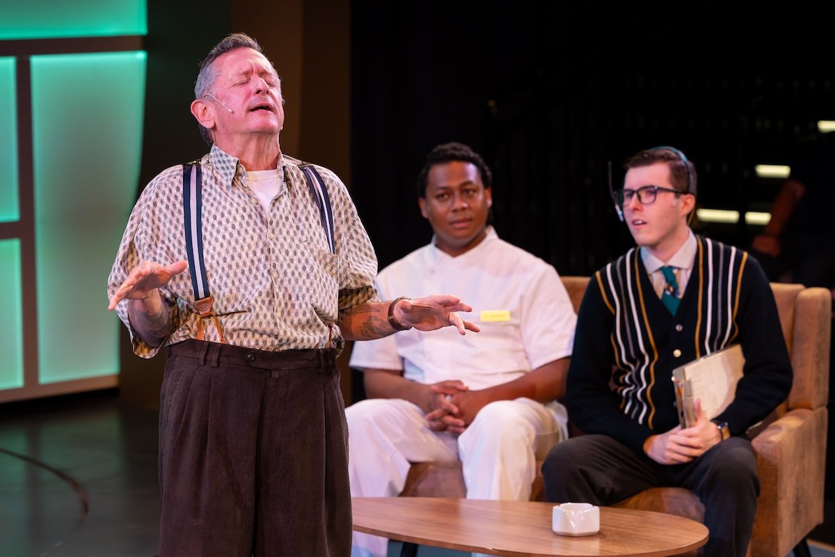 actors onstage in a play 