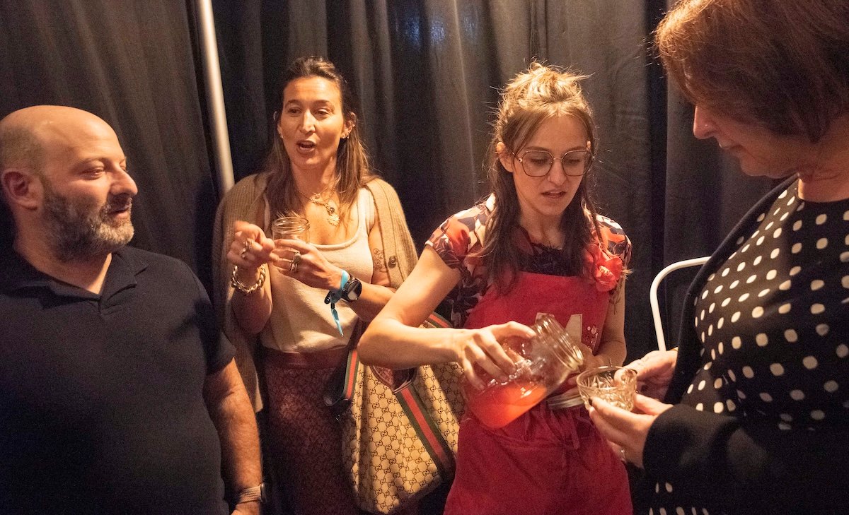 Can 'SIP' help reinvent immersive theatre in Colorado? 5 A performer pours people drinks in